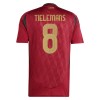 Camiseta de fútbol Bélgica Tielemans 8 Primera Equipación Euro 2024 - Hombre